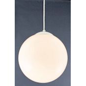 Volume Lighting 1 Light Foyer 14" Height Pendant with Opal Glass Shade White