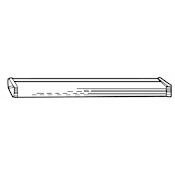 Volume Lighting Energy Saving 2 Light 4.5" Width Bathroom Bath Bar White