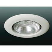 Volume Lighting 6" Recessed Trim with Open Trim and 150 Watt Lamping White