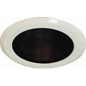 Volume Lighting 5" Recessed Trim with Air Tight Cone Baffle Black