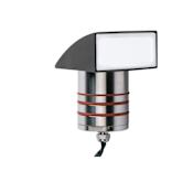 WAC Lighting Single Inground Indicator Light 3" Wide 12V LED In-Ground Well Light Bronzed Stainless Steel