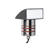WAC Lighting 2" LED Inground Flood Light with Ground Hood - 12 Volt Bronzed Stainless Steel / 3000K