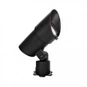 WAC Lighting Accent 6" Tall LED Flood Light with Adjustable Beam Spread and Brightness - 120 Volt Black / 3000K