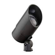 WAC Lighting 12V Accent Light 5" Wide 2700K LED Flood Light Solid Brass / Bronze