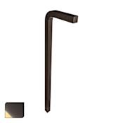 WAC Lighting Single Balance 24" Tall 12V 3000K LED Side Mount Path Light Solid Brass / Bronze