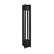 WAC Lighting Chamber 30" Tall LED Bollard - 120 Volt Black / 2700K