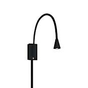 WAC Lighting Stretch Single Light 5" Tall Integrated LED Wall Sconce Black