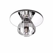 WAC Lighting Princess 1-5/8" Wide LED Crystal Diffuser Beauty Spot Chrome