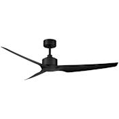 WAC Lighting Stella 60" 3 Blade Indoor / Outdoor Smart Ceiling Fan Matte Black