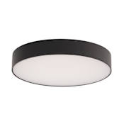 WAC Lighting Edgeless Round 5" Wide LED Flush Mount Drum Ceiling Fixture Black
