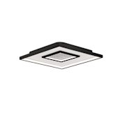 WAC Lighting Pinpoint 17" Wide LED Flush Mount Square Ceiling Fixture / Converts to Wall Sconce - 3000K Black