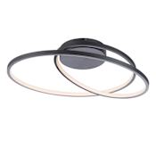 WAC Lighting Marques 22" Wide LED Flush Mount Ceiling Fixture Black
