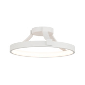 WAC Lighting Chaucer 16" Wide LED Semi-Flush Ceiling Fixture White