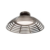 WAC Lighting Corlander 18" Wide Semi-Flush Outdoor Ceiling Fixture Bronze