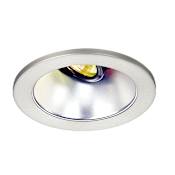 WAC Lighting 4" Low Voltage Recessed Light Adjustable Trim Clear Reflector / Brushed Nickel Trim