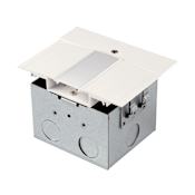 WAC Lighting InvisiLED Recessed Channels Symmetrical Power Feed for InvisiLED Tape Light White
