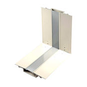 WAC Lighting InvisiLED Recessed Channels Symmetrical Perpendicular Corner for InvisiLED Tape Light White