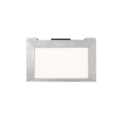 WAC Lighting LINE 2.0 6" LED Low Voltage Under Cabinet Light Bar (Linkable) Brushed Aluminum / 2700K