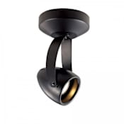 WAC Lighting Impulse 14 Watt LED Dimming LEDme Spotlight Monopoint Light Black