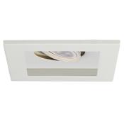 WAC Lighting WAC 6" Adjustable Square Recessed Trim White / White