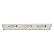 WAC Lighting WAC 14" Adjustable Square Multi Light Recessed Trim White