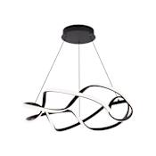 WAC Lighting Interlace 28" Wide 3000K LED Abstract Pendant Black