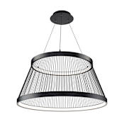 WAC Lighting Grohle 32" Wide LED Pendant Black