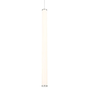 WAC Lighting Flare 37" Tall LED Mini Pendant Brushed Nickel