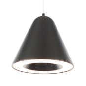 WAC Lighting Kone 6" Wide LED Mini Pendant Black