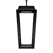 WAC Lighting Levee 12" Wide Outdoor Pendant Black