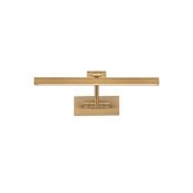 WAC Lighting Reed 17" Wide LED Picture Light Aged Brass
