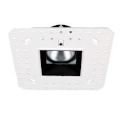 WAC Lighting Aether 2" Square Invisible Trim with LED Light Engine and 24° Narrow Beam Spread Black / 4000K / 85CRI