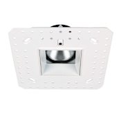 WAC Lighting Aether 2" Square Invisible Trim with LED Light Engine and 17° Spot Beam Spread White / 3000K / 85CRI