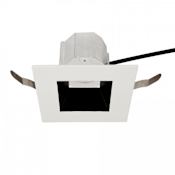 WAC Lighting Aether Color Changing 3-1/2" LED IC Rated Reflector Trim and New Construction Housing with Narrow Beam Spread Black White