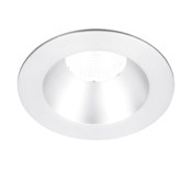 WAC Lighting Oculux Warm Dim 3.5" LED Round Reflector Recessed Trim with 19° Spot Beam Spread White