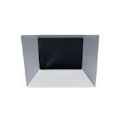 WAC Lighting Oculux Architectural 3.5" Square Recessed Trim - Adjustable, Trimless Haze