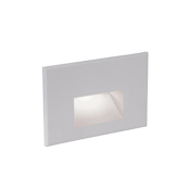WAC Lighting Single WAC 120V Step Light Anti Microbial 5" Wide 120V LED Step Light White