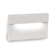 WAC Lighting 5" Wide Horizontal LED Step and Wall Light with Clear Lens - 120 Volt White