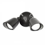 WAC Lighting Endurance Double Spot Two Light 7" Tall High Output LED Spot Light - 30 Watts Architectural Black / 3000K