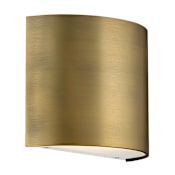 WAC Lighting Pocket 6" Tall 3000K LED Wall Sconce Aged Brass