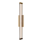 WAC Lighting Boulevard 3" Wide LED Bath Bar Aged Brass