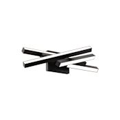 WAC Lighting Parallax 20" Wide Switchable Color Temperature LED Bath Bar - Set to 2700K Black