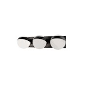 WAC Lighting Tripoli 3 Light 20" Wide LED Vanity Light Black