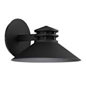 WAC Lighting Sodor 7" Tall LED Outdoor Wall Sconce Black