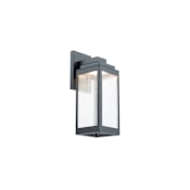 WAC Lighting Amherst 14" Tall LED Outdoor Wall Sconce Black