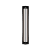 WAC Lighting Moline 32" Tall LED Outdoor Wall Sconce Black