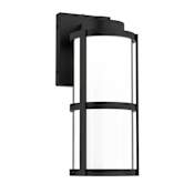 WAC Lighting Lantern 14" Tall LED Outdoor Wall Sconce Black