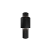 WAC Lighting Piston 14" Tall LED Outdoor Wall Sconce Black