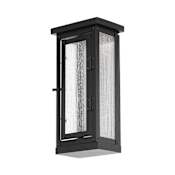 WAC Lighting Eliot 14" Tall LED Outdoor Wall Sconce Black