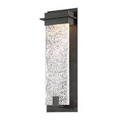 WAC Lighting Spa Single Light 16" High Integrated LED Outdoor Wall Sconce Bronze